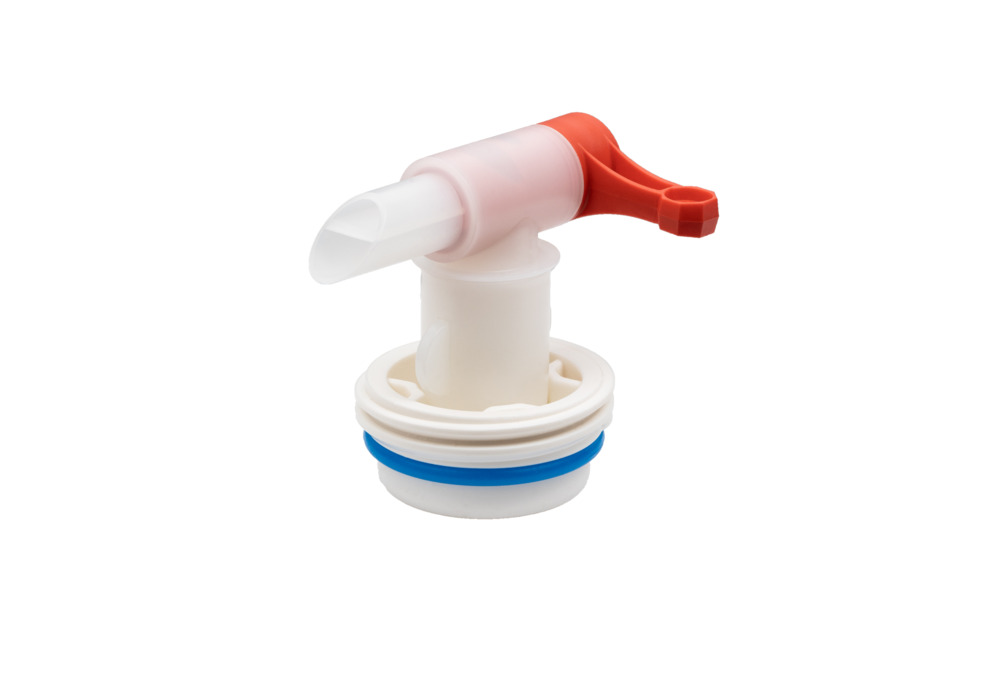 Auslaufhahn HF-G, für L-Ringfässer, mit 2"-Mauser-Grobgewinde - 1