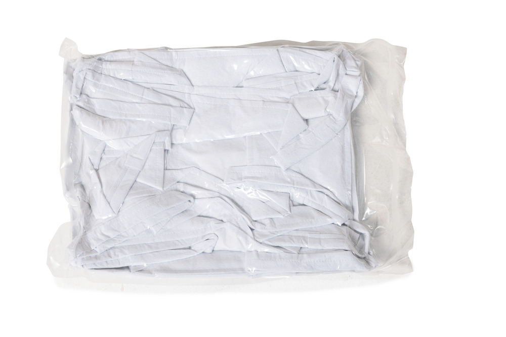 Sandsäcke, gefüllt mit Wasser-absorbierendem Granulat, weiß, Pack = 5 Stück