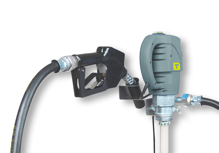 Elektrische Fasspumpe W85, mit Automatikzapfventil und Drehgelenk, 1600 mm Tauchtiefe - 1