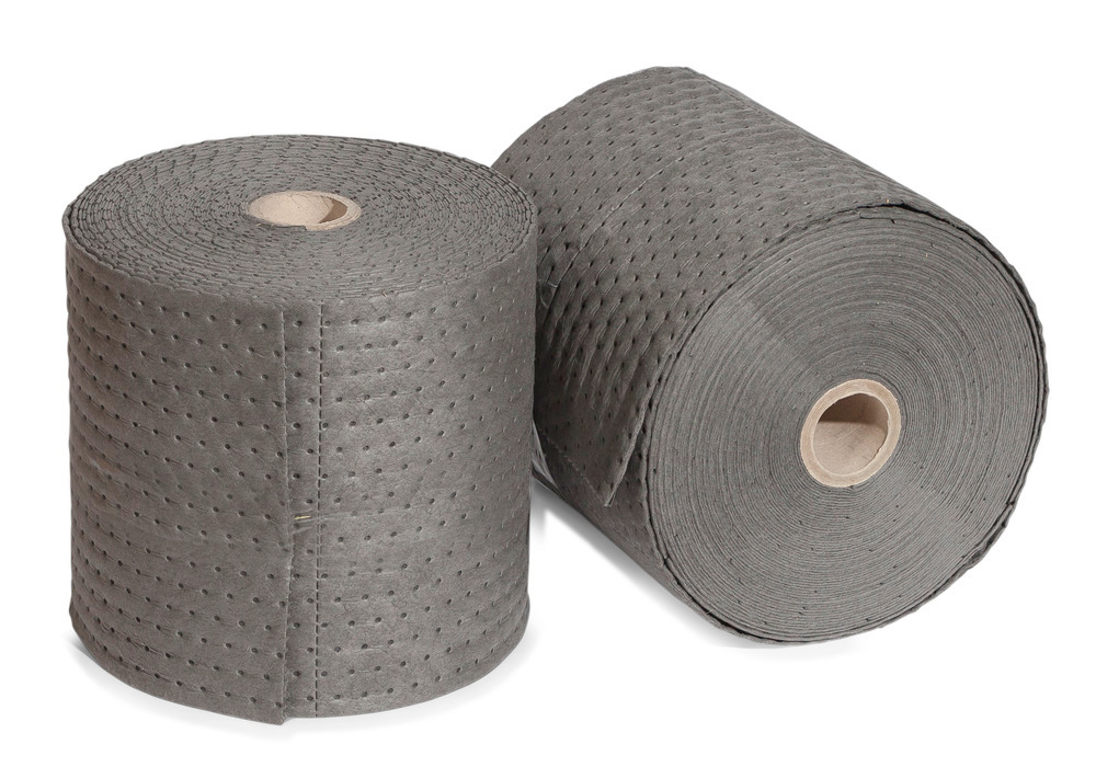 DENSORB Universalbindemittel Vlies Rollen, Economy Single, heavy, 38 cm x 45 m, 2 Stück - 1