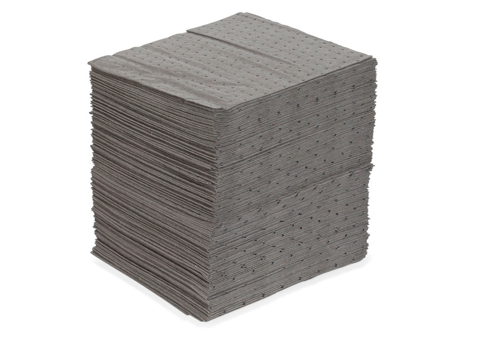 DENSORB Universalbindemittel Vlies Matten, Economy Single, light, 20 x 24 cm, 200 Stück - 1