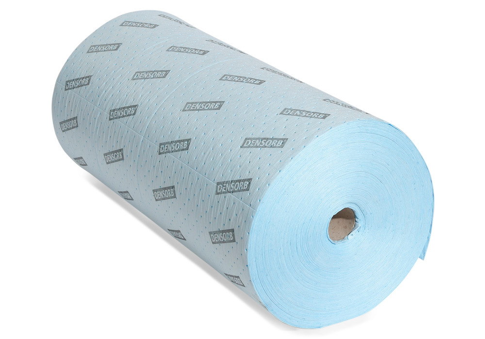 DENSORB Ölbindemittel Vlies Rolle zum Aufsaugen, Premium Triple, light, 3-lagig, 100 cm x 90 m - 1
