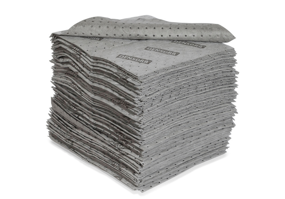 DENSORB Universalbindemittel Vlies Tücher, Economy Double, heavy, 2-lagig, 40 x 50 cm, 100 Stück - 1