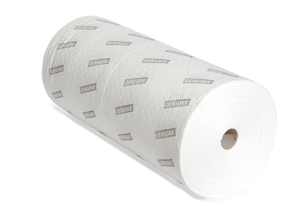 DENSORB Ölbindemittel Vlies Rolle zum Aufsaugen, Economy Double, light, 2-lagig, 100 cm x 90 m - 1