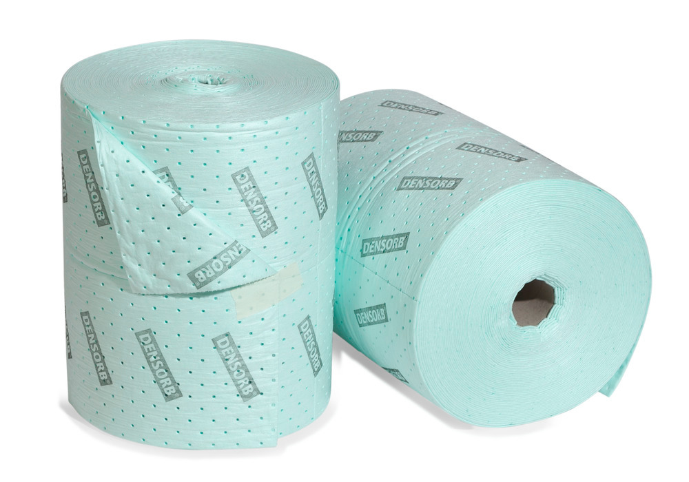 DENSORB Universalbindemittel Vlies Rollen, Premium Triple, heavy, 3-lagig, 50 cm x 45 m, 2 Stück - 1